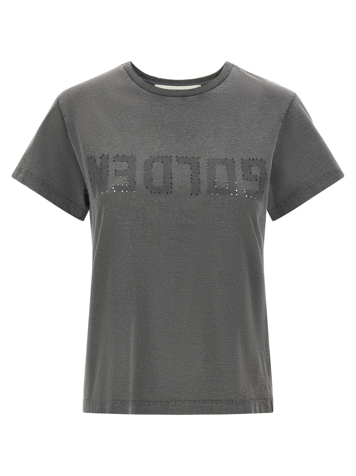 Golden Goose Gray Cotton T-Shirt