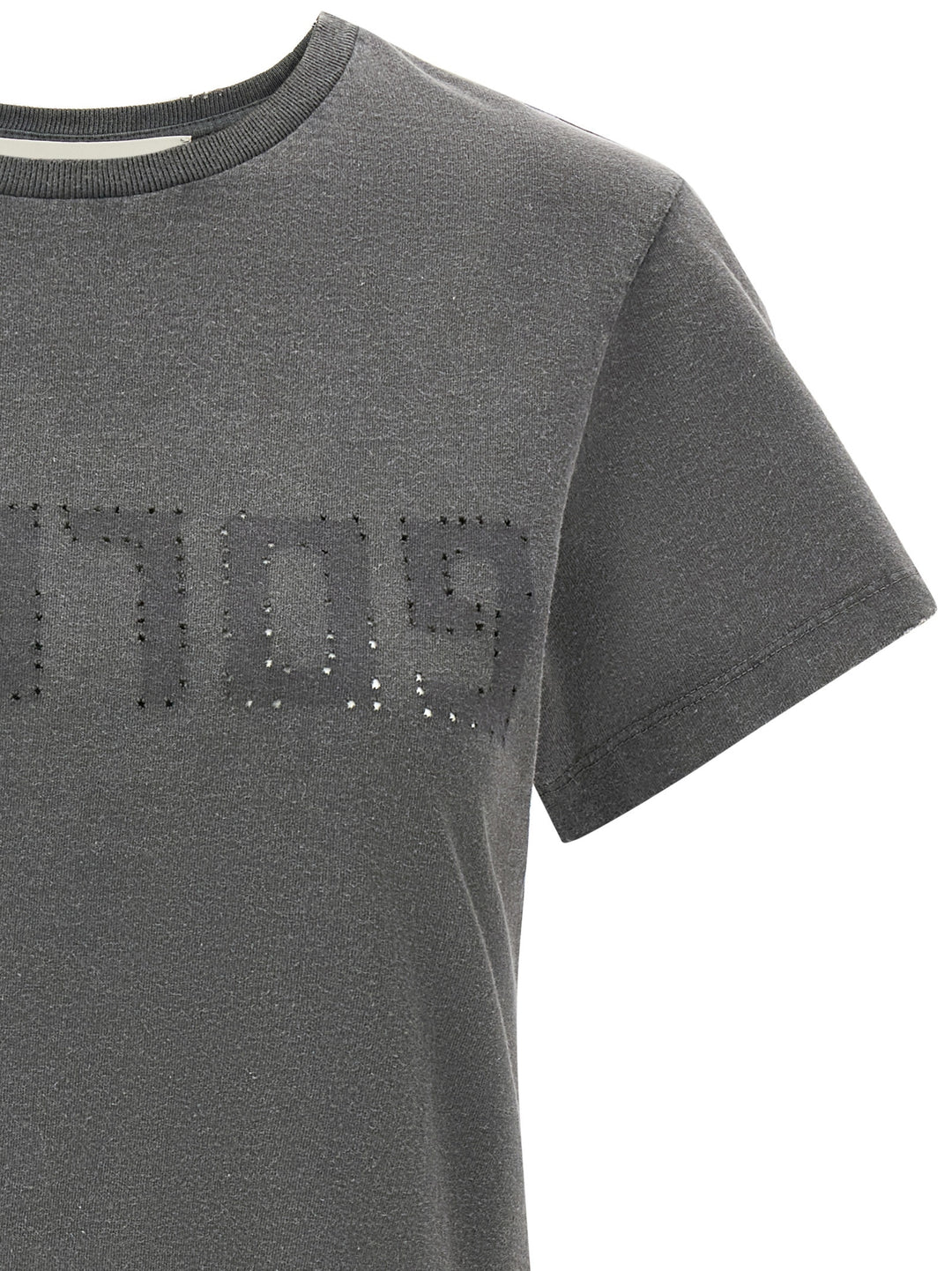 Golden Goose Gray Cotton T-Shirt
