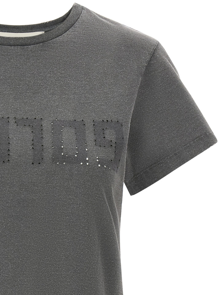 Golden Goose Gray Cotton T-Shirt