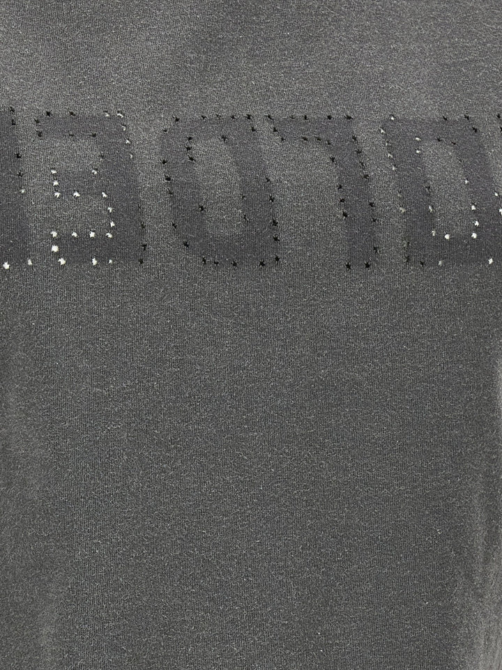 Golden Goose Gray Cotton T-Shirt