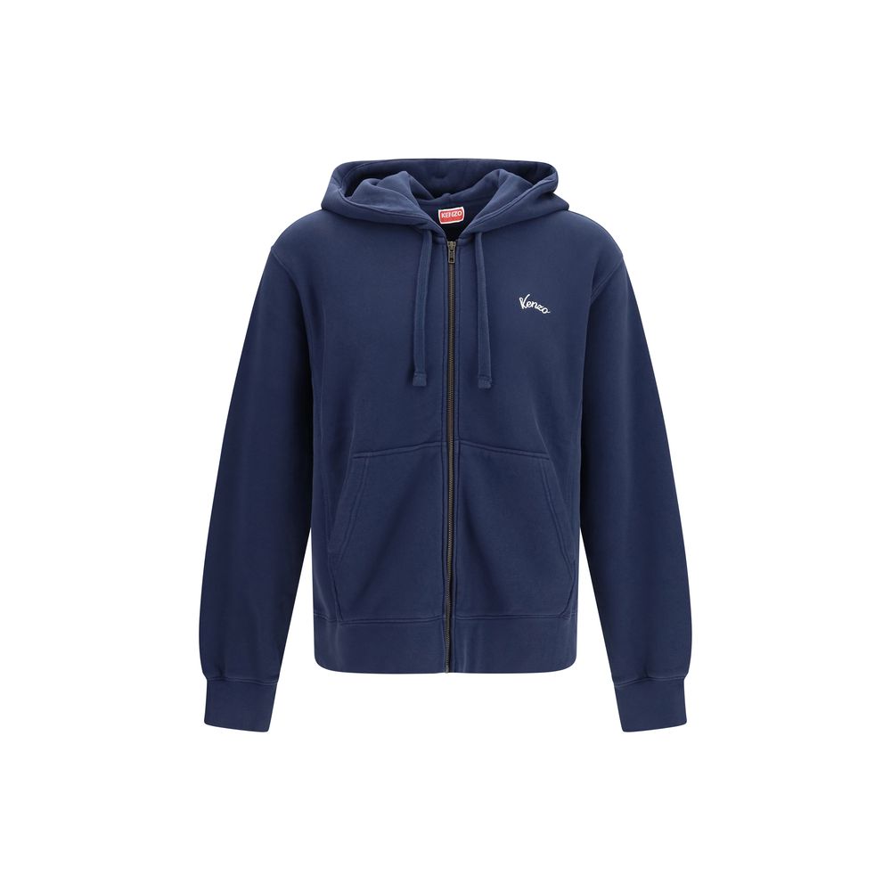 Kenzo Blue Cotton Sweatshirt