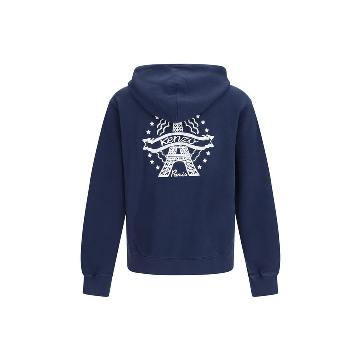 Kenzo Blue Cotton Sweatshirt