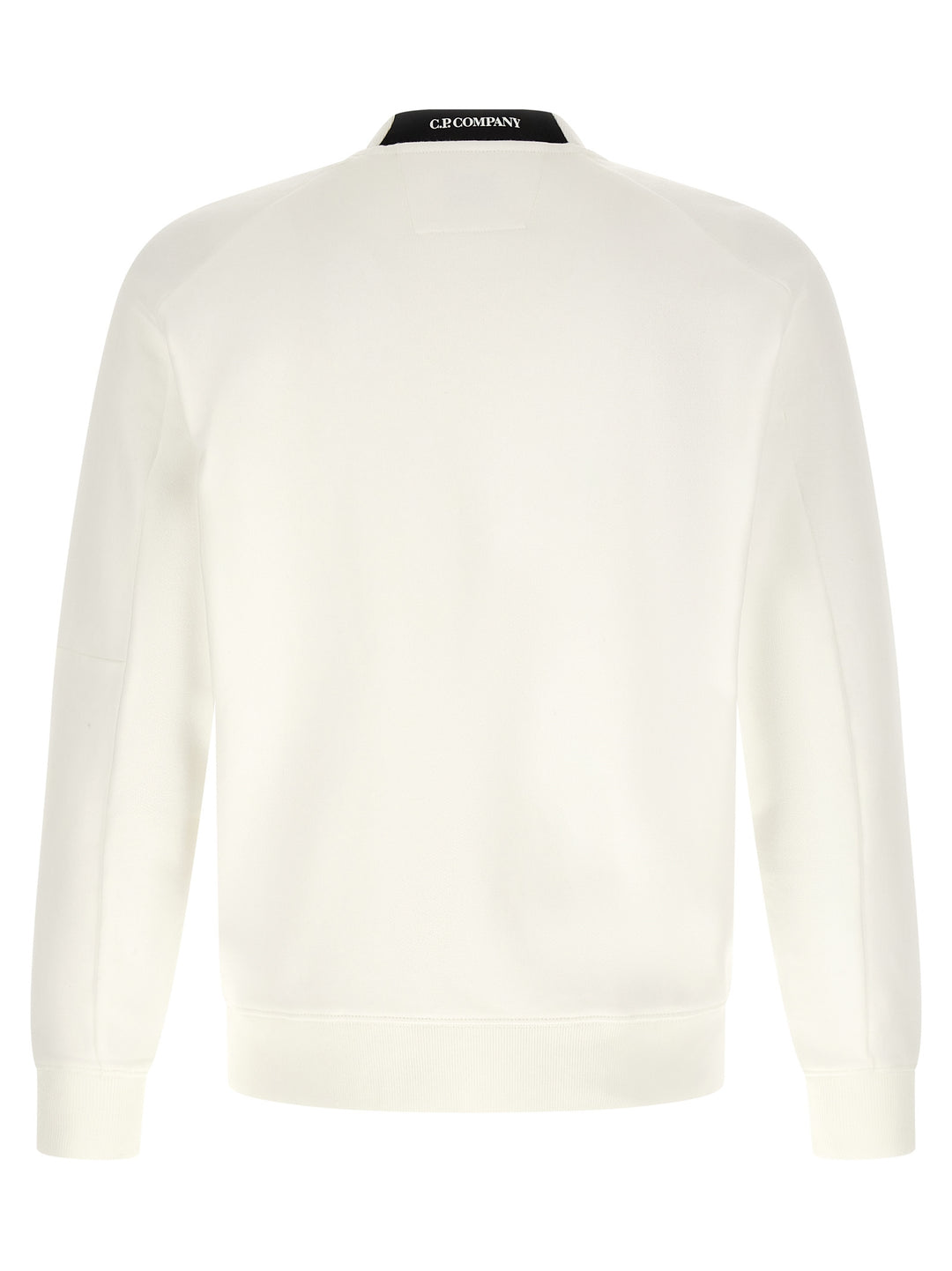 C.P. Company White Cotton Sweatshirt