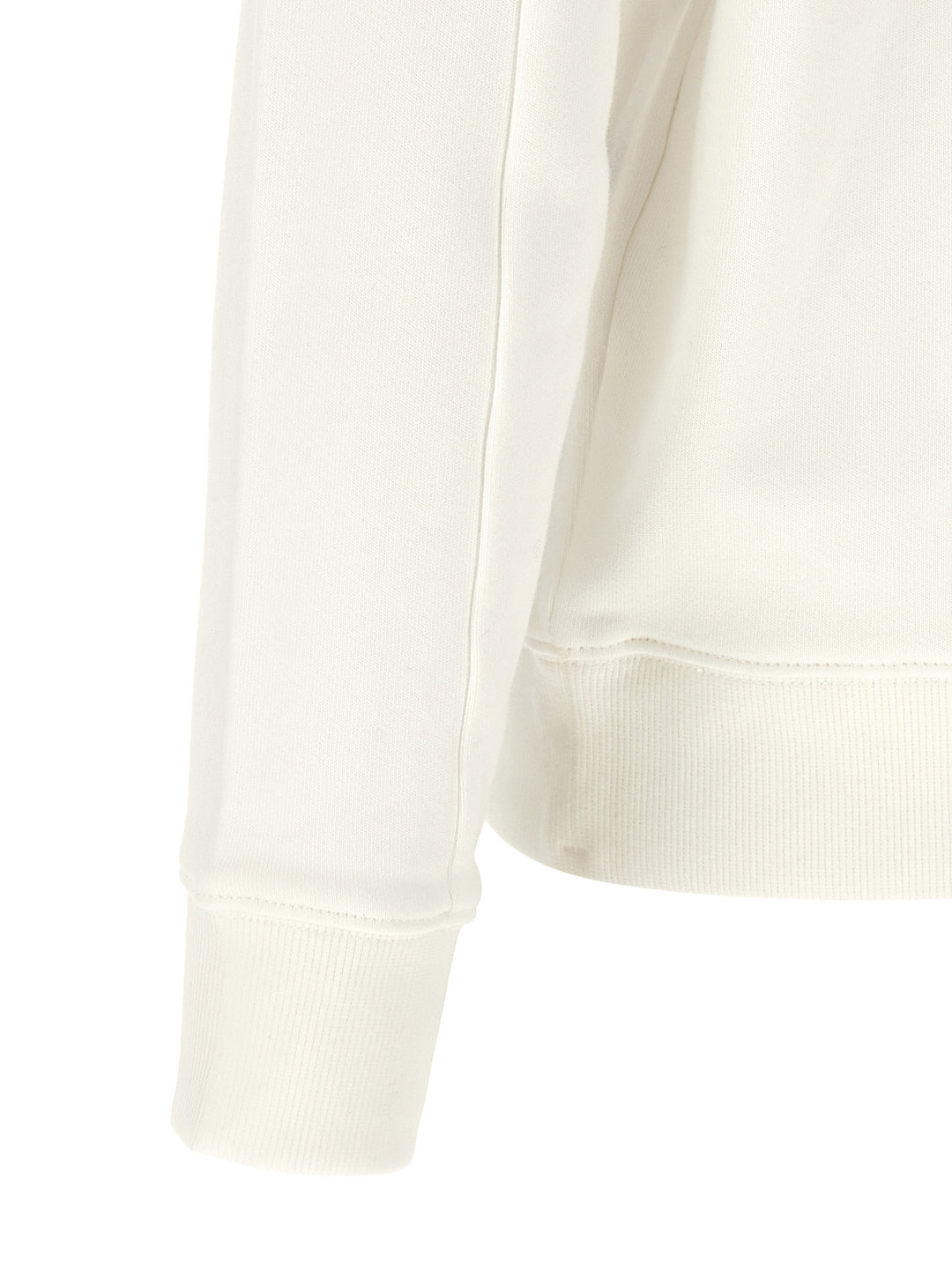 C.P. Company White Cotton Sweatshirt