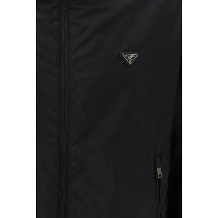Prada Multicolor Recycled Polyamide Full-Length Jacket