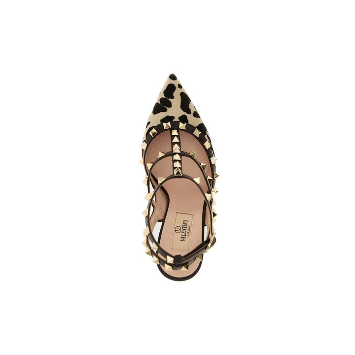 Valentino Garavani Brown Calfskin High Heel Pumps