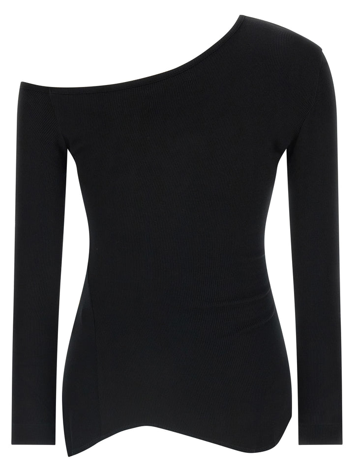 Vivienne Westwood Black Viscose Long Sleeve T-Shirt
