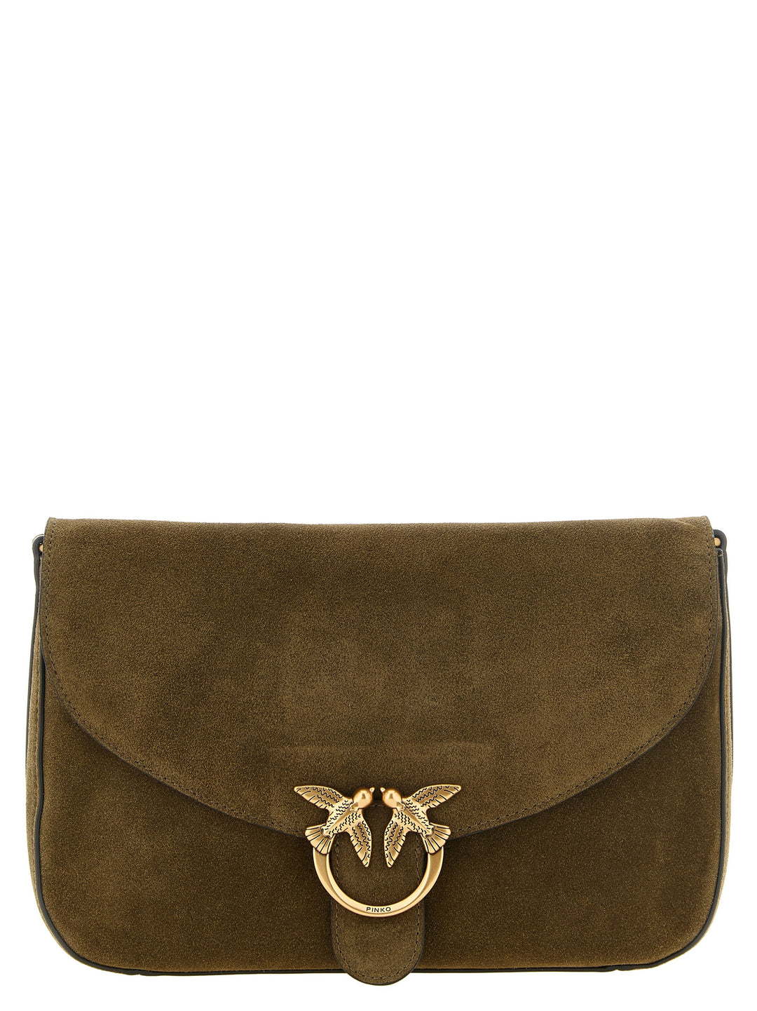 PINKO Bicolor Calfskin Crossbody Bag