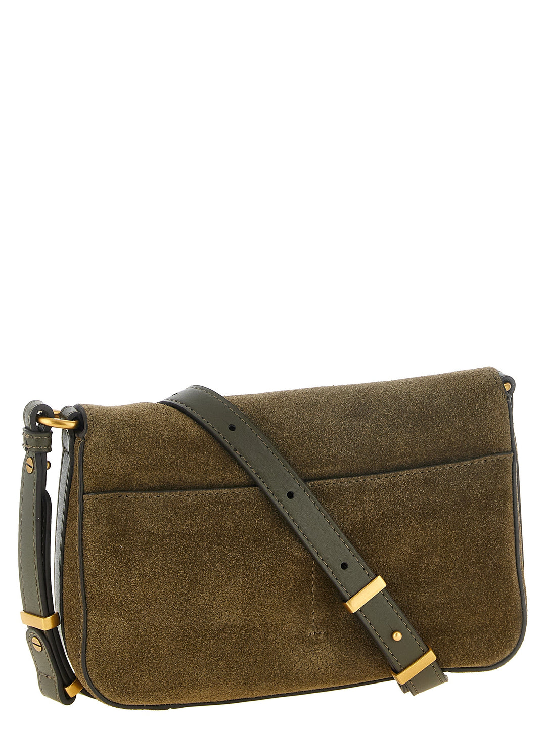 PINKO Bicolor Calfskin Crossbody Bag