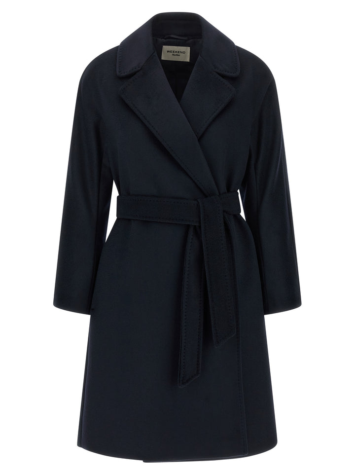 Max Mara Blue Wool Coat