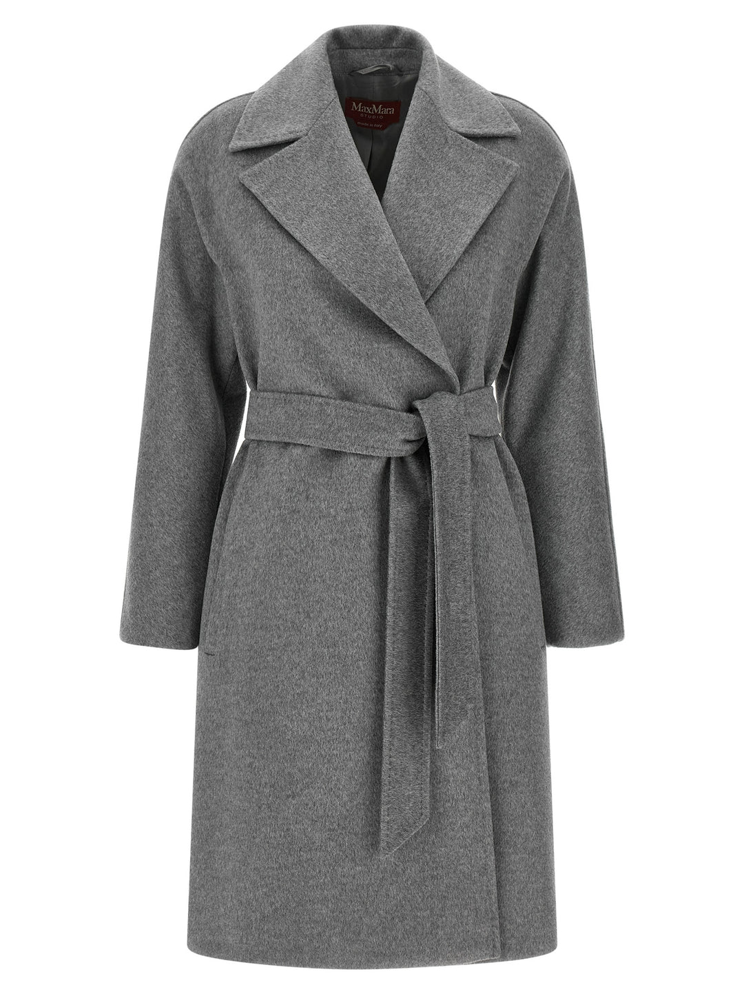 Max Mara Gray Wool Coat