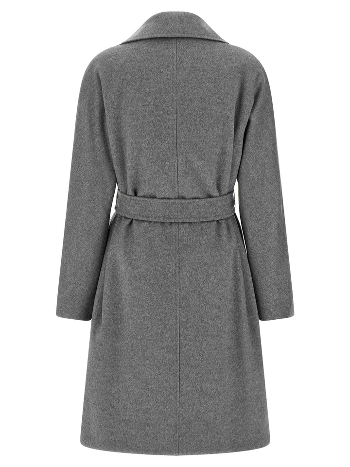 Max Mara Gray Wool Coat