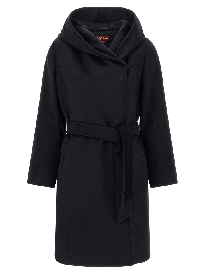 Max Mara Blue Wool Coat