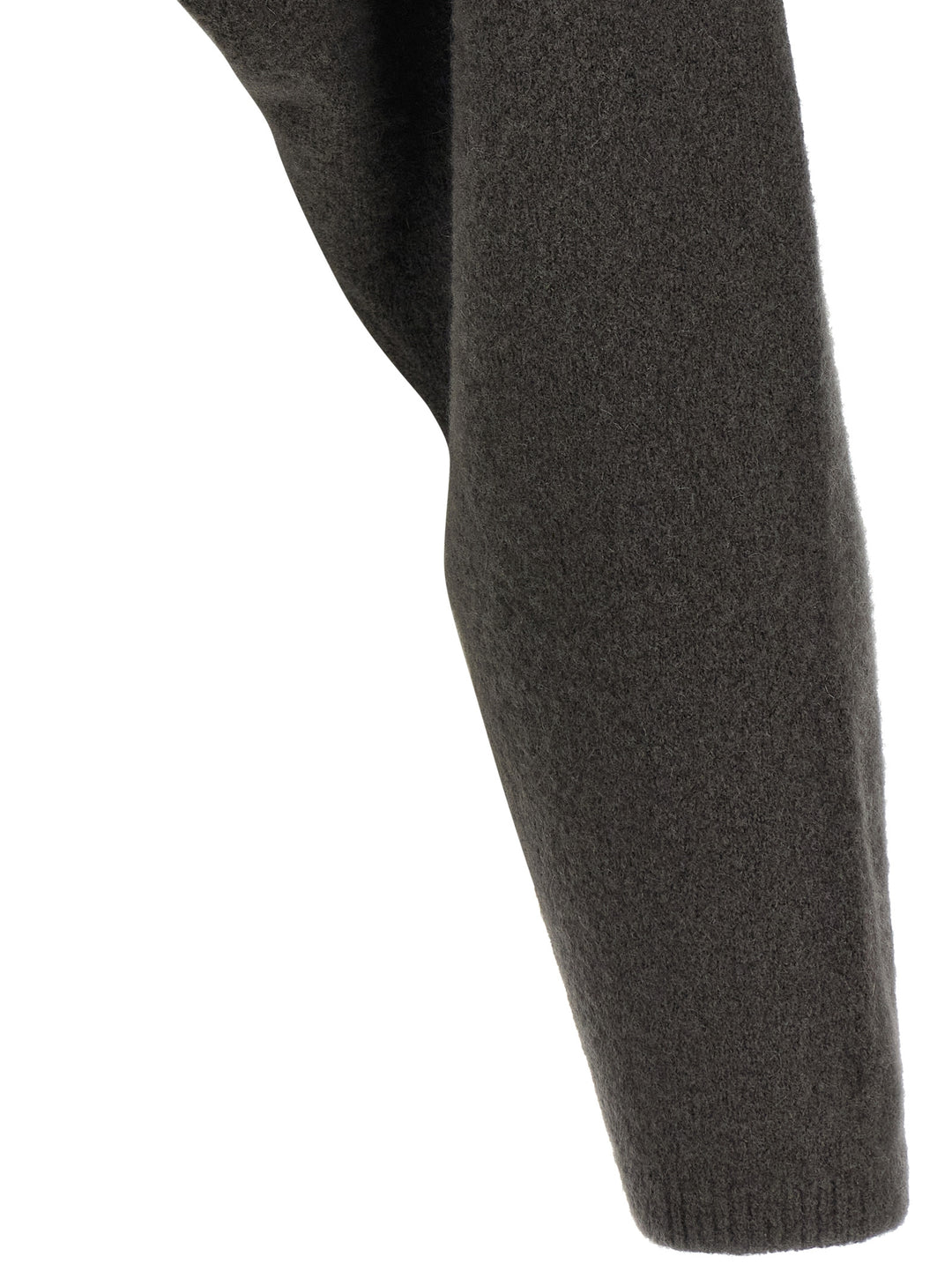 Rick Owens Gray Cashmere Hoodie