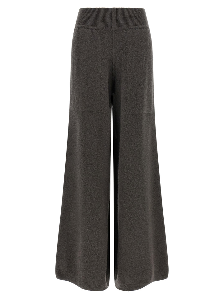 Rick Owens Gray Cashmere Casual Pants
