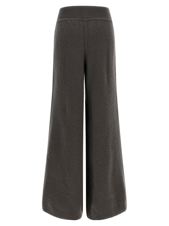 Rick Owens Gray Cashmere Casual Pants