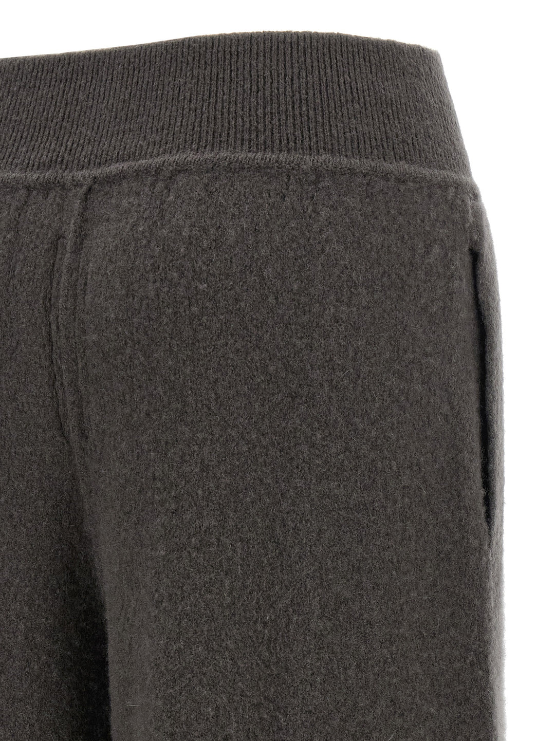 Rick Owens Gray Cashmere Casual Pants