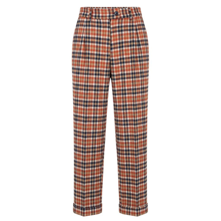 Baldinini Trend Orange Wool Women Pants