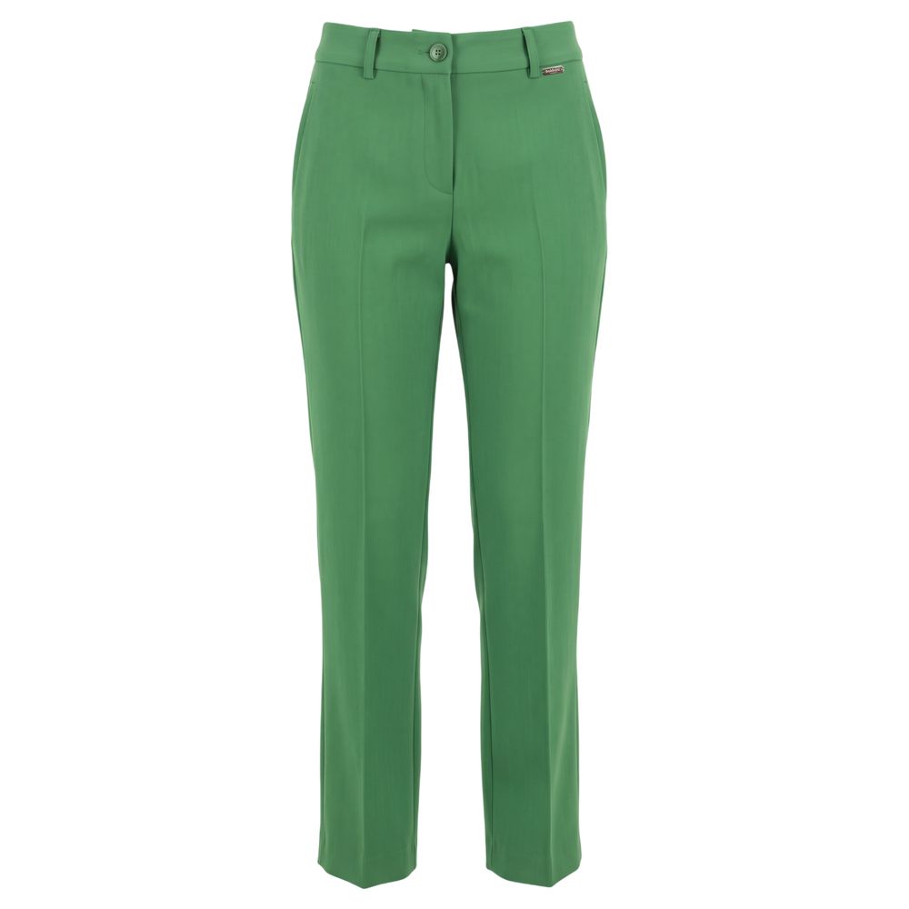 Baldinini Trend Green Polyester Women Pants