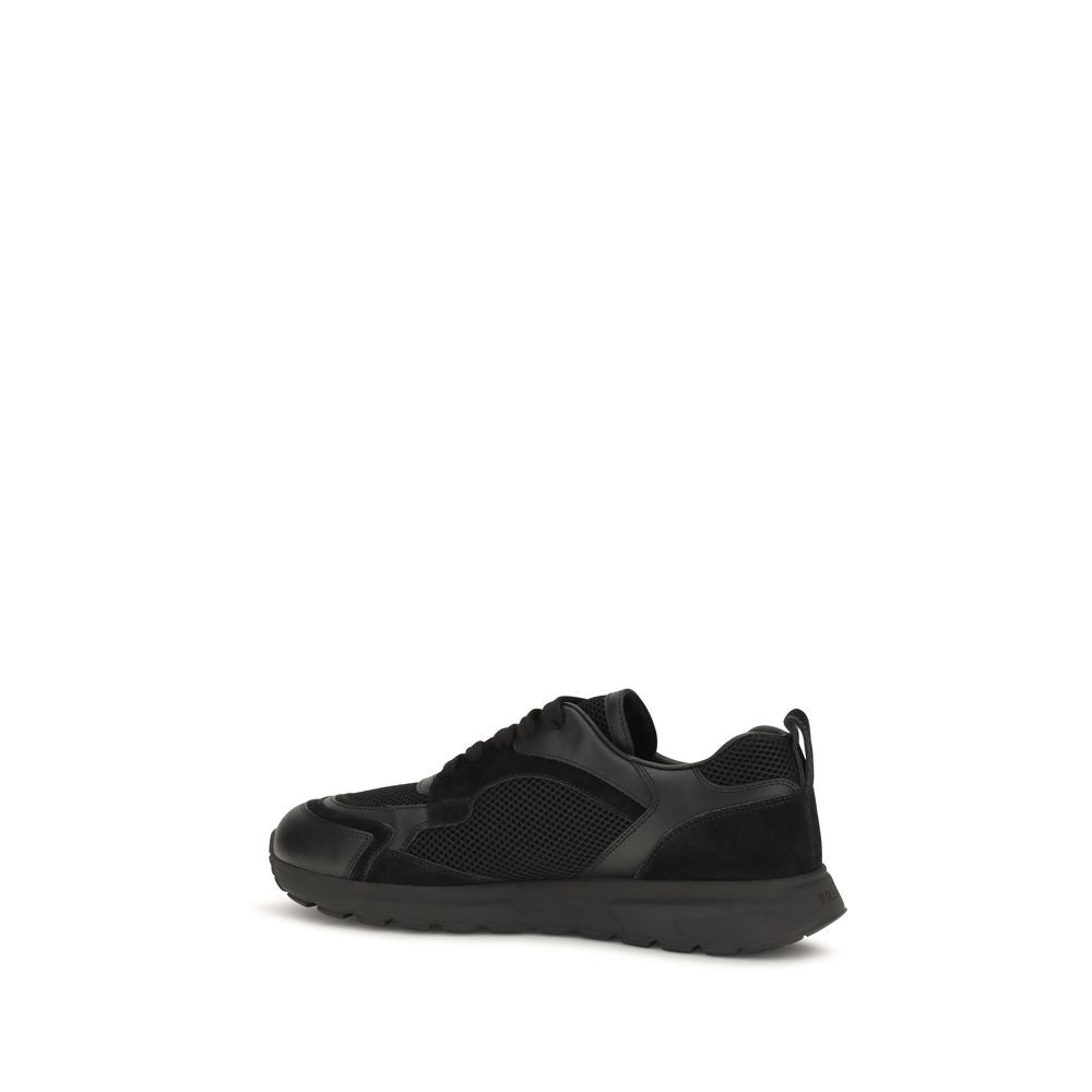 Prada Black Fabric Athletic Sneakers