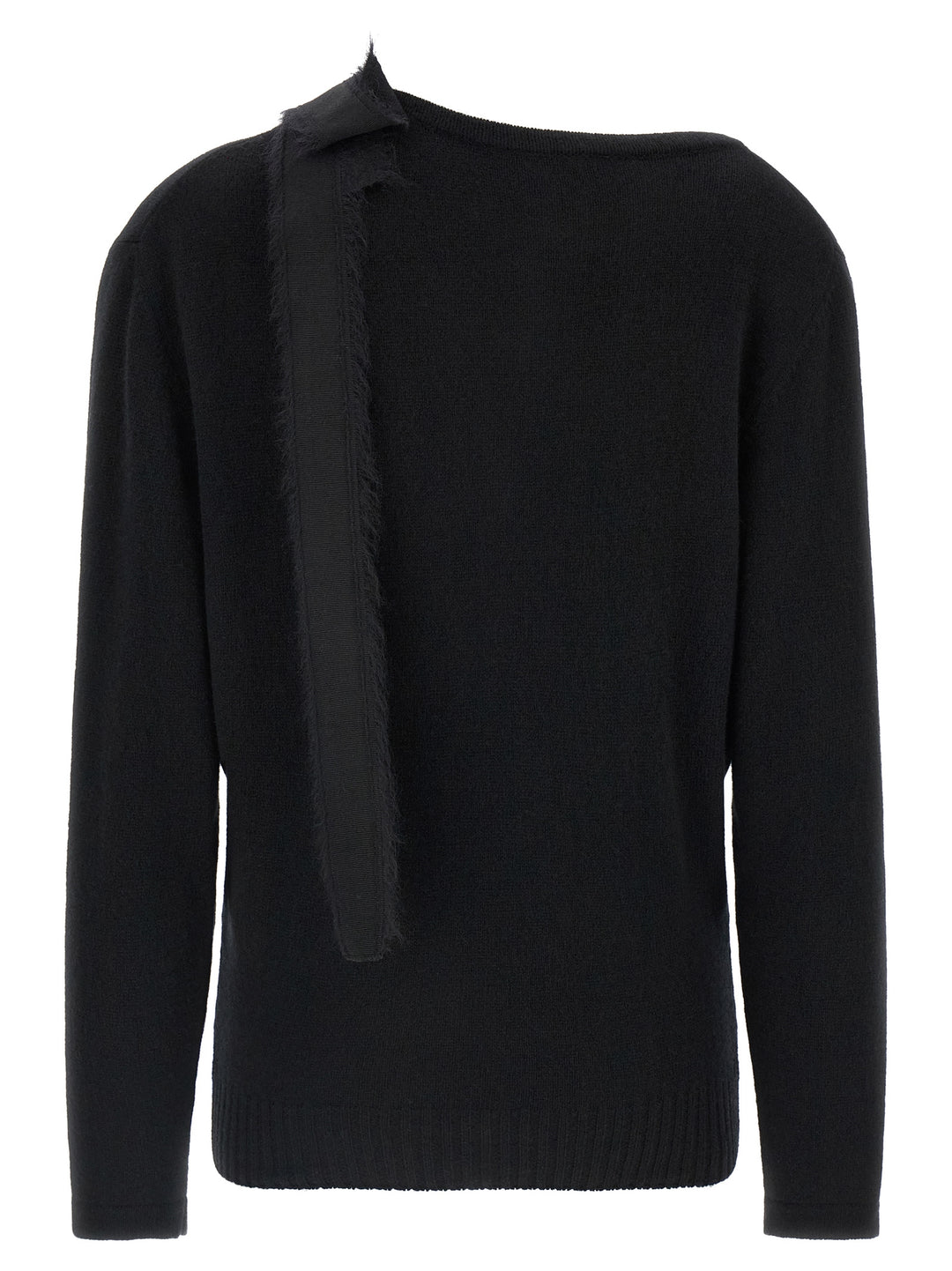 Alberta Ferretti Black Cashmere Cardigan