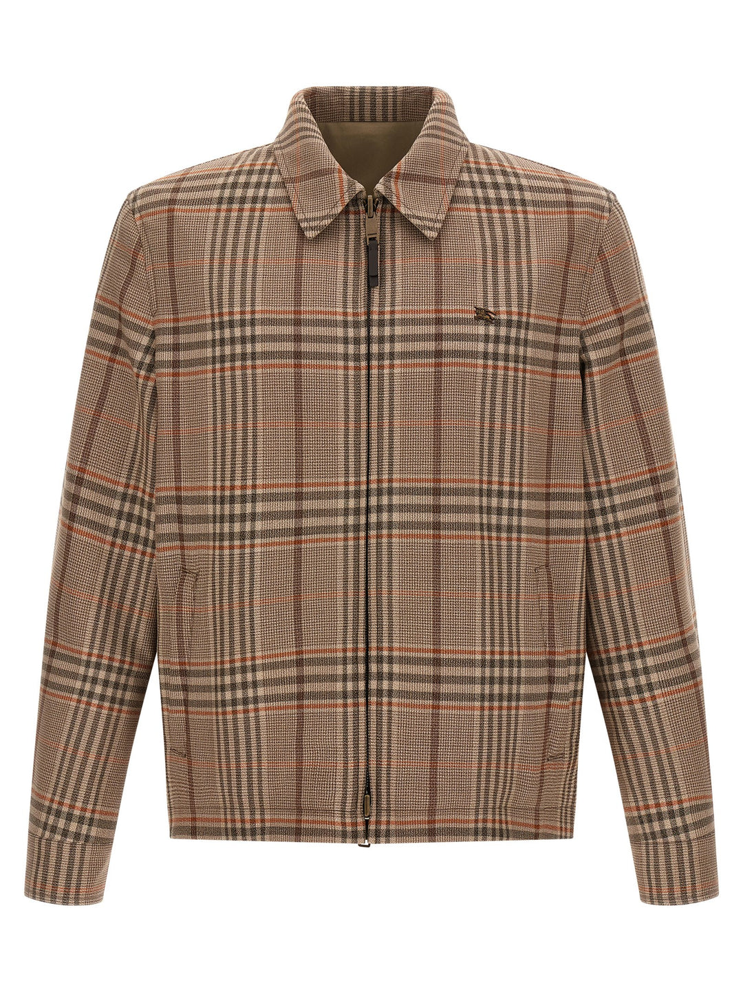 Burberry Beige Wool Shell Jacket