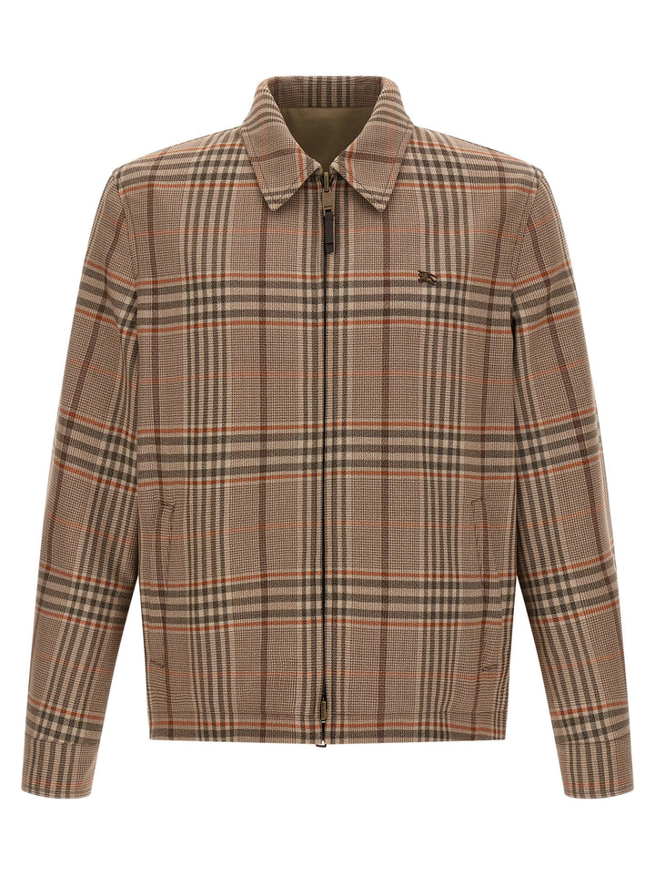 Burberry Beige Wool Shell Jacket