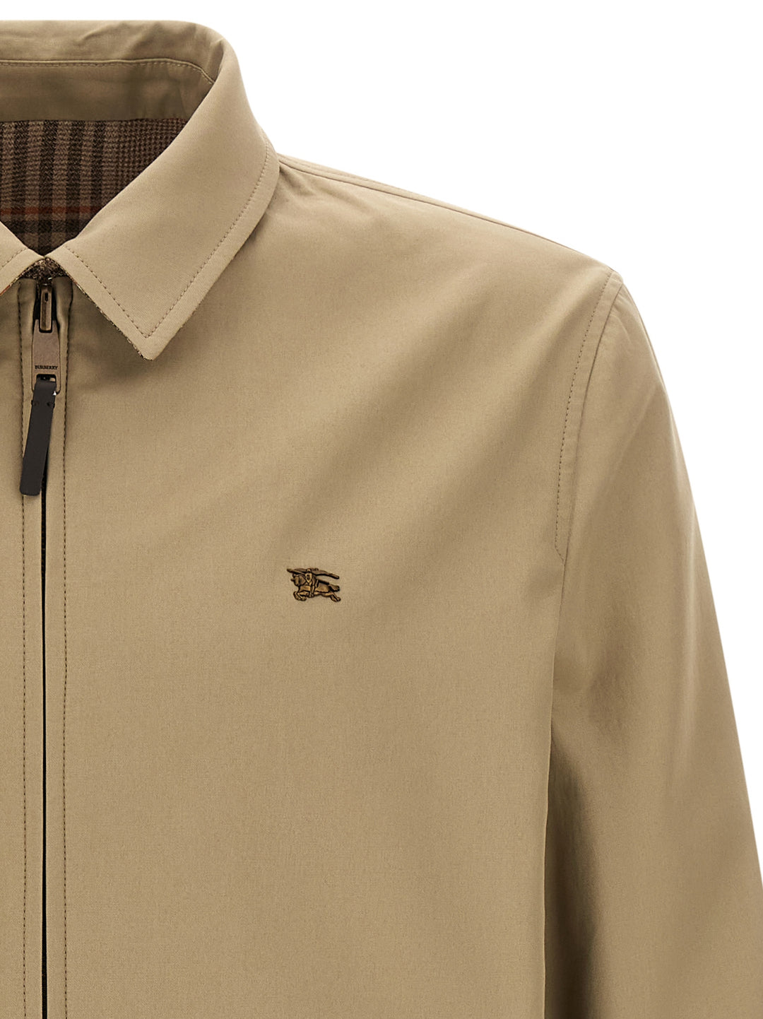 Burberry Beige Wool Shell Jacket