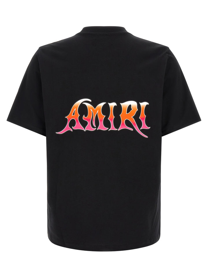 Amiri Black Cotton T-Shirt