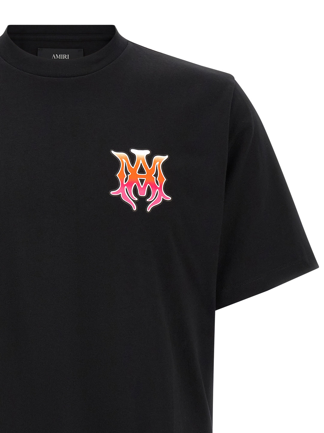 Amiri Black Cotton T-Shirt