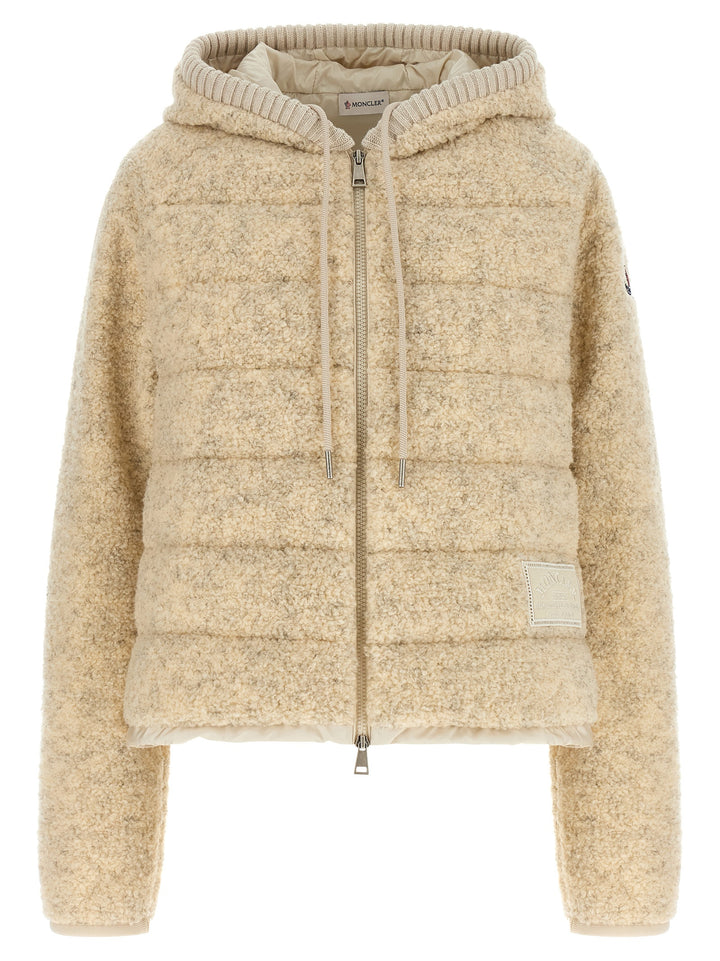 Moncler Beige Polyester Full-Length Jacket
