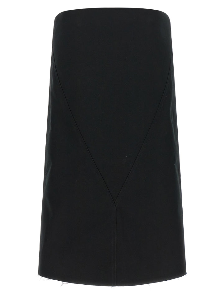 Rick Owens Black Polyester Short Dress
