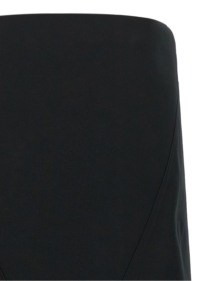Rick Owens Black Polyester Short Dress