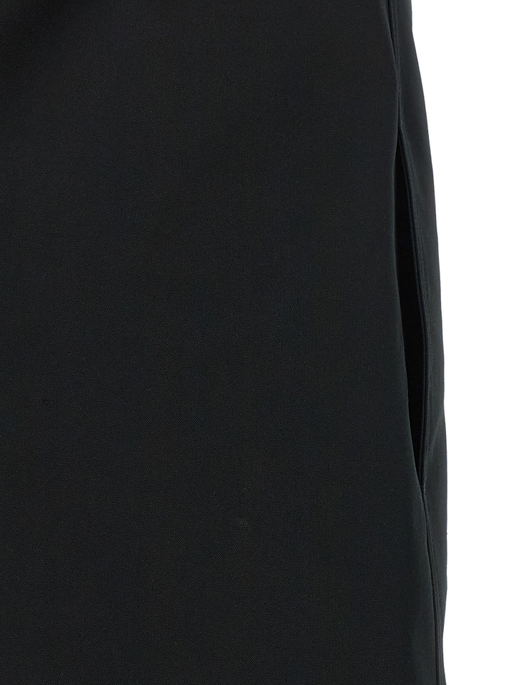 Rick Owens Black Polyester Short Dress