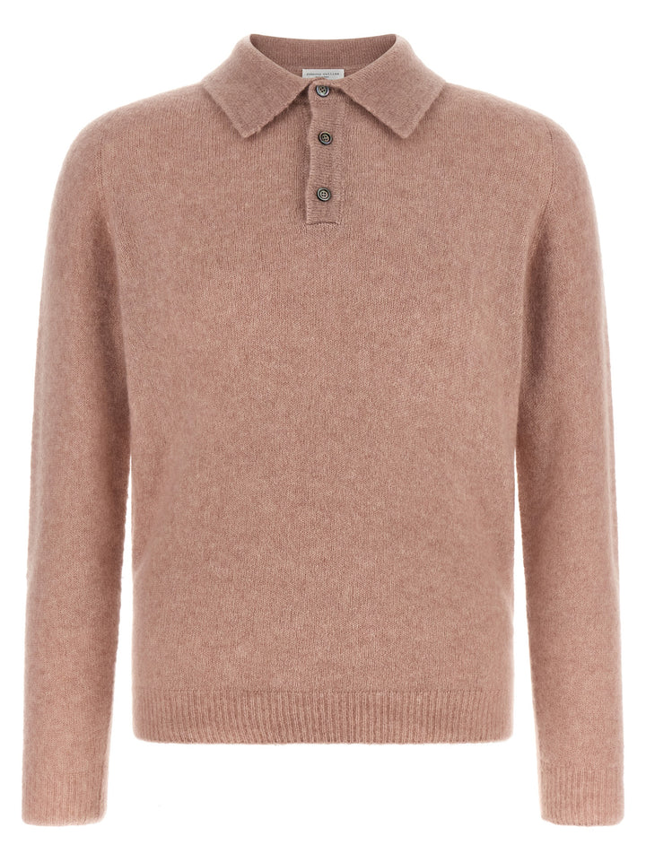 Roberto Collina Multicolor Cashmere Polo Shirt