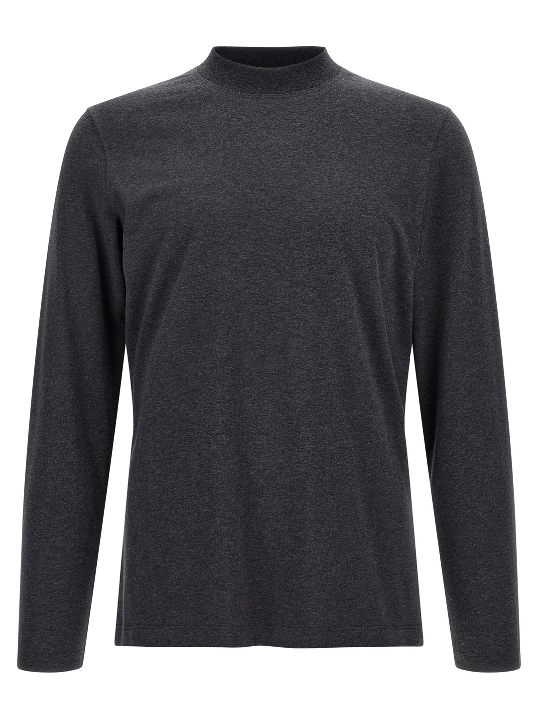 Brunello Cucinelli Gray Cotton T-Shirt