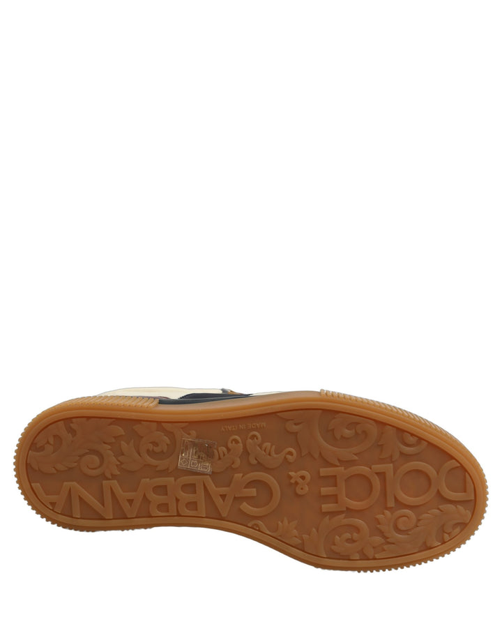 Dolce &amp; Gabbana Multicolor Leather MIAMI Sneakers Shoes