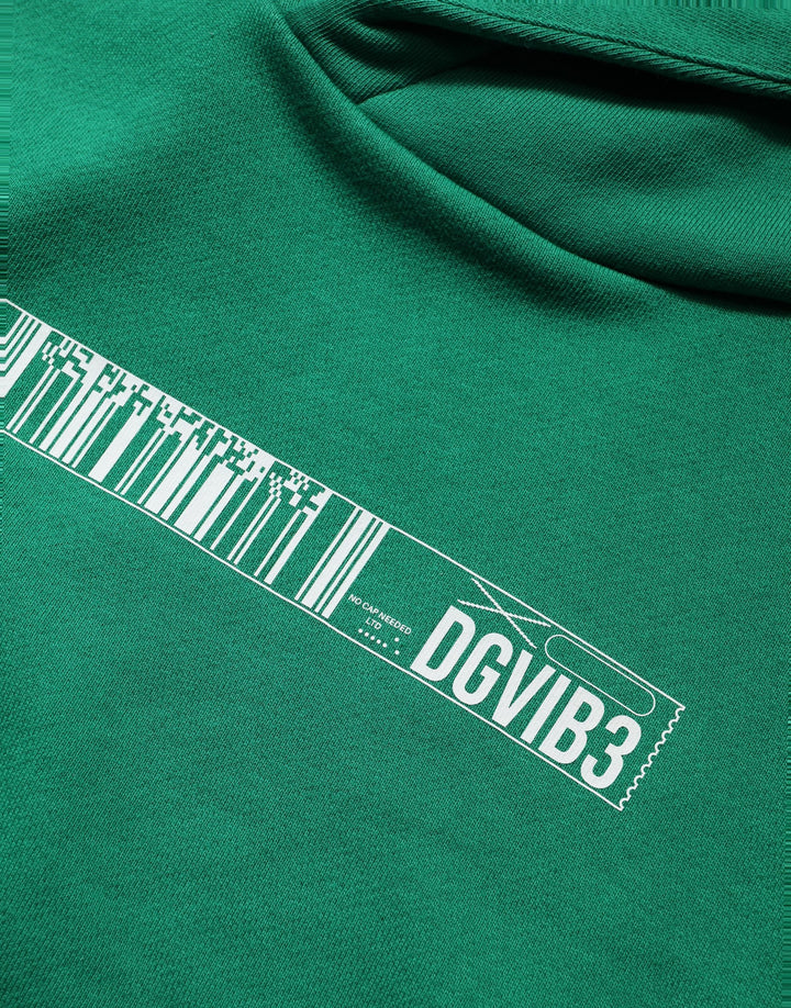 Dolce &amp; Gabbana Green DGVIB3 Cotton Hoodie Sweatshirt Sweater