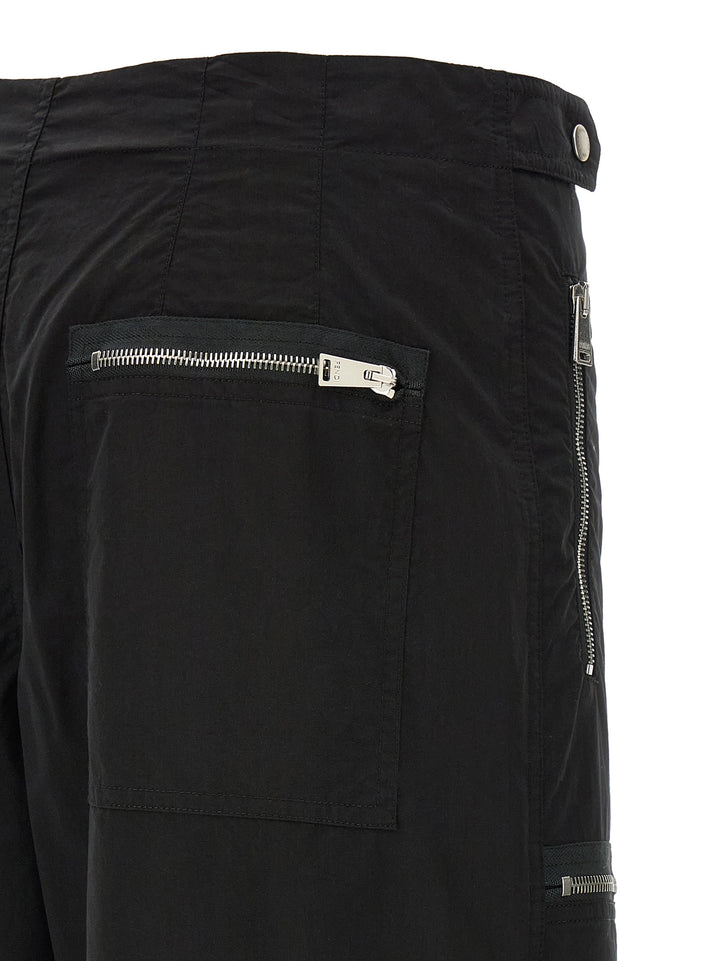 Fendi Black Cotton Cargo Pants