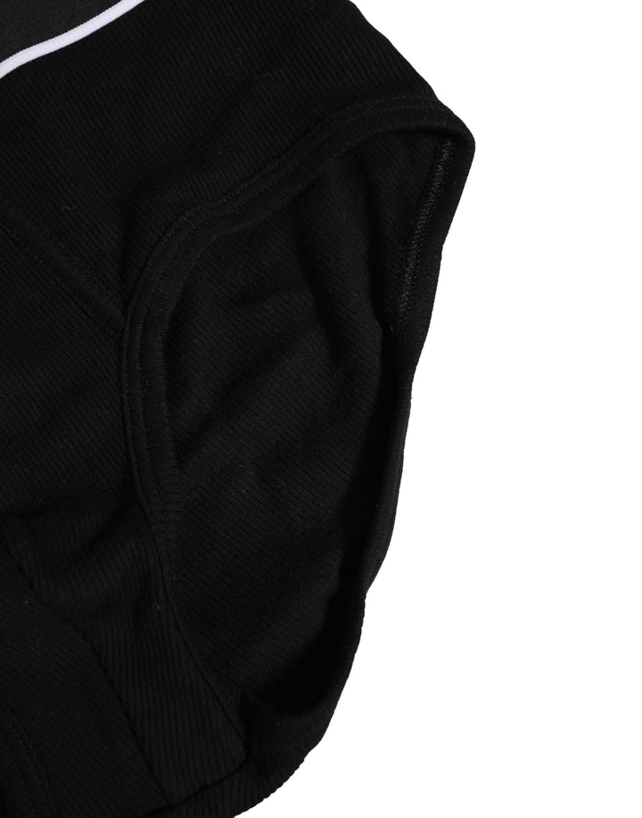Dolce &amp; Gabbana Black Logo Cotton Men Brando Brief Underwear