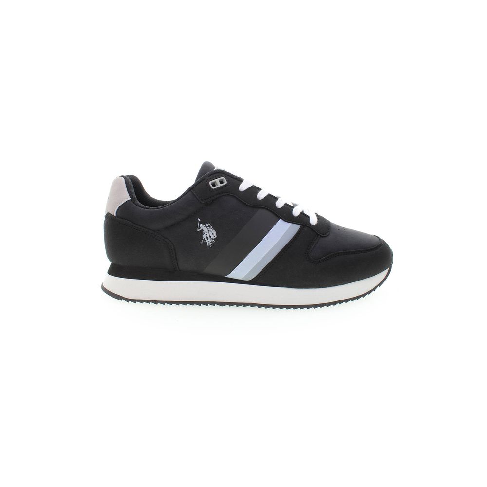 U.S. POLO ASSN. Black Polyester Men&