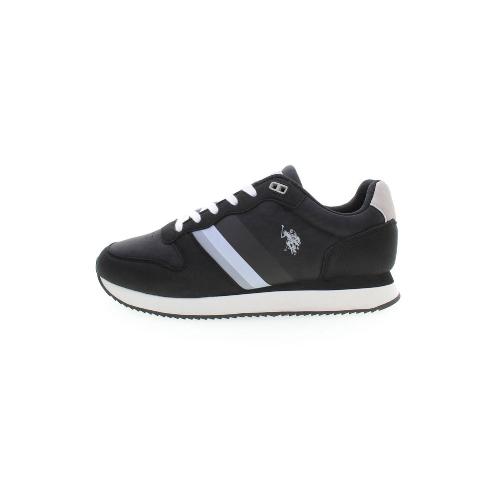 U.S. POLO ASSN. Black Polyester Men&