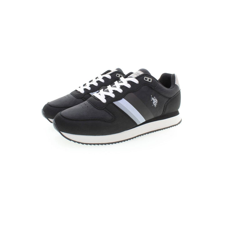 U.S. POLO ASSN. Black Polyester Men&