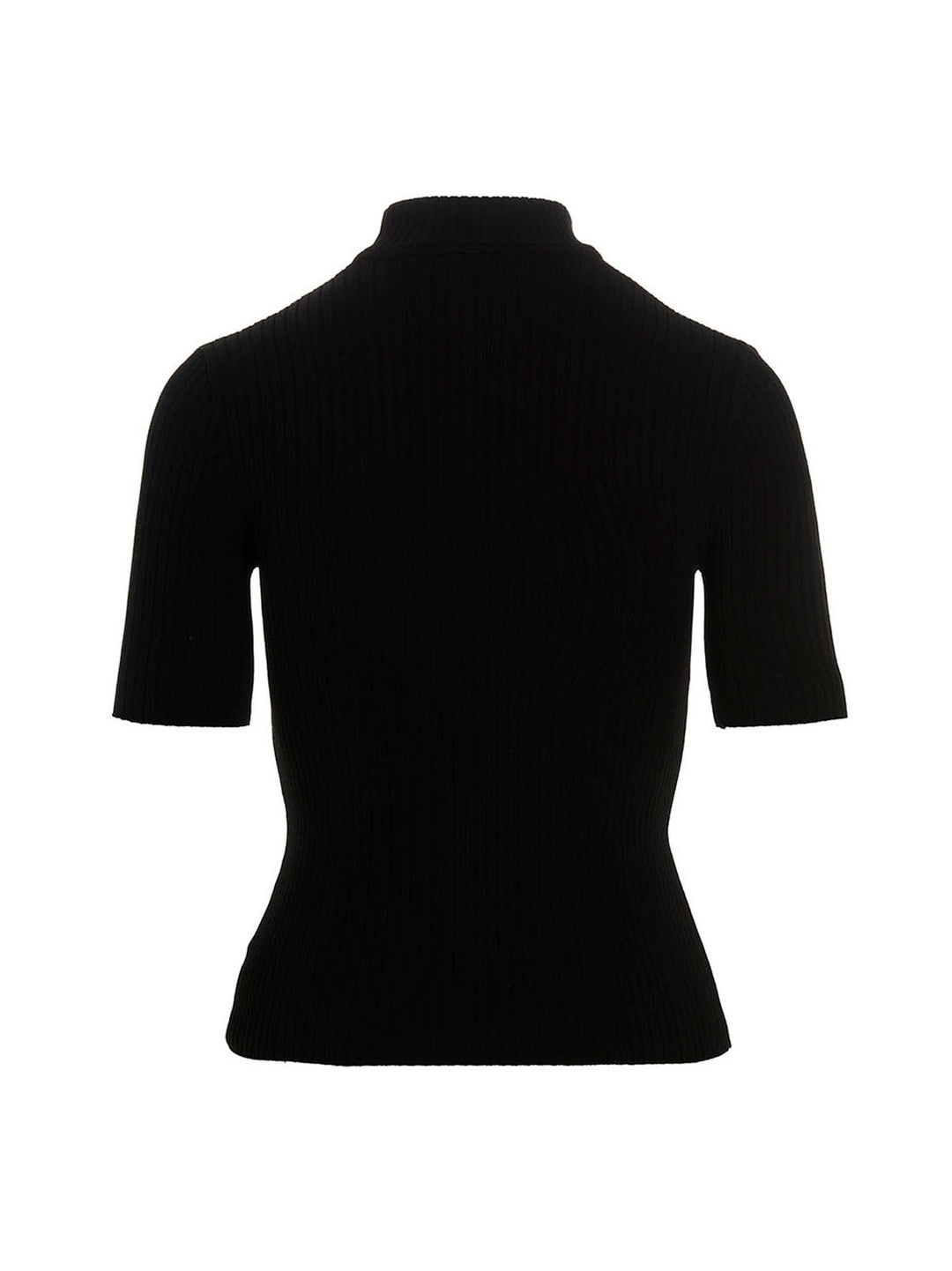 Courrèges Bicolor Viscose Cardigan