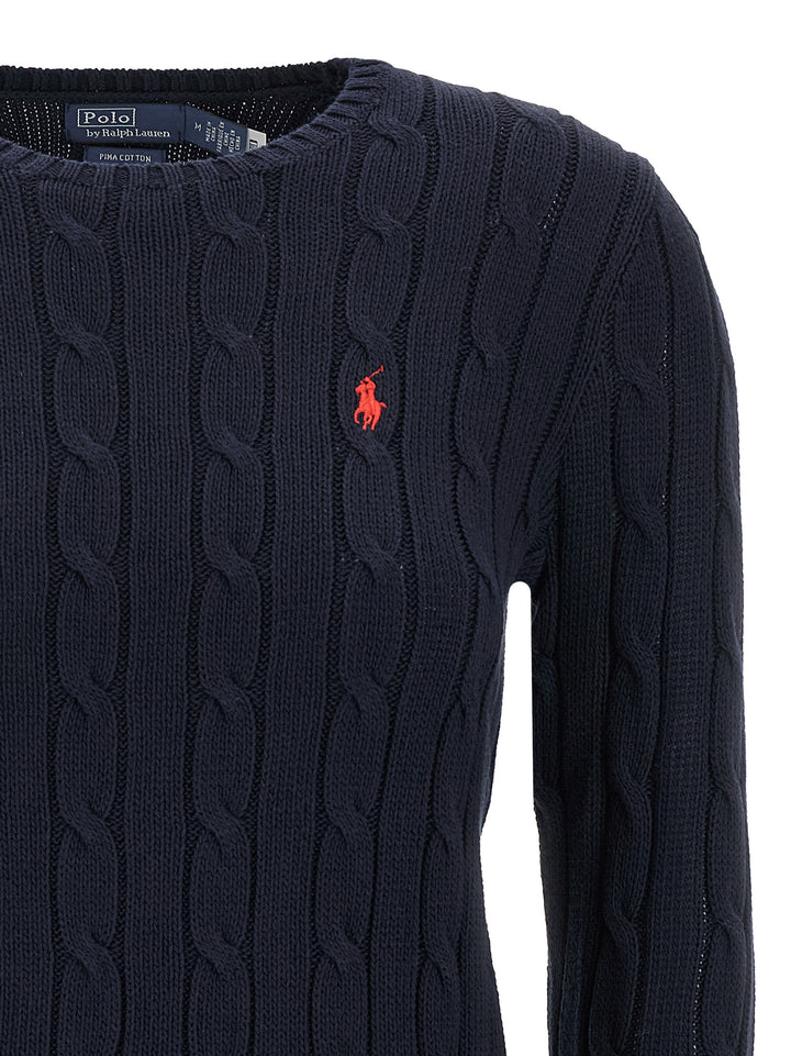 Polo Ralph Lauren Blue Cotton Cardigan