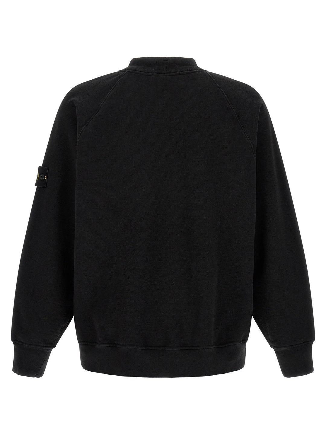 Stone Island Black Cotton Sweatshirt