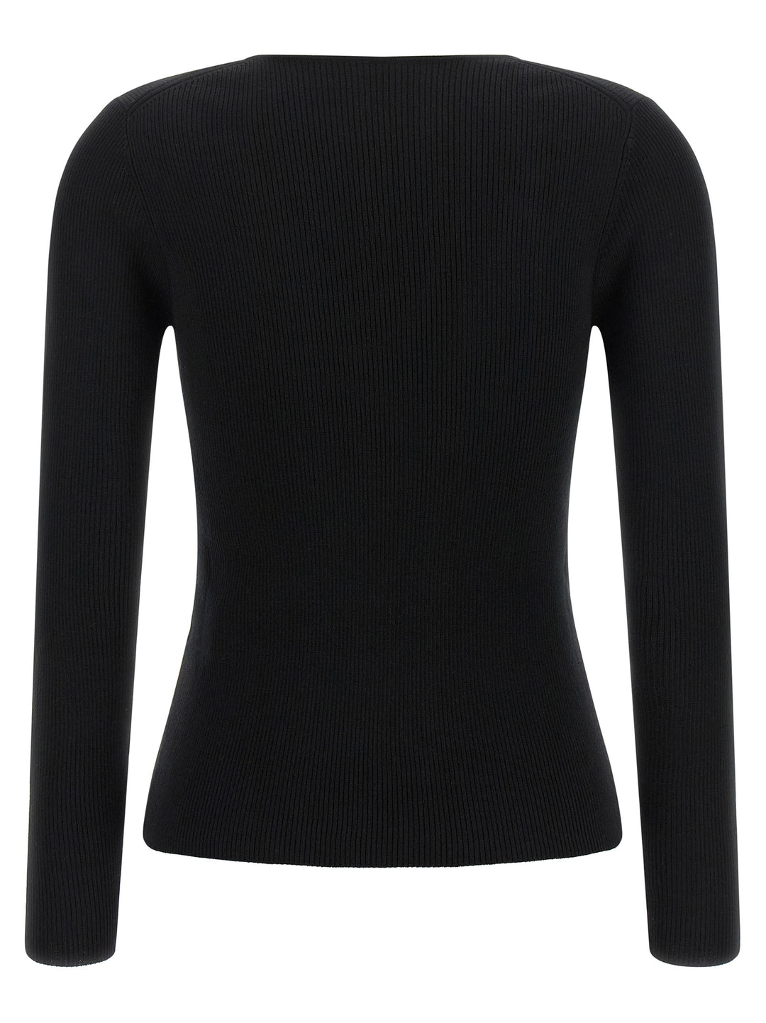 P.A.R.O.S.H. Black Wool Cardigan