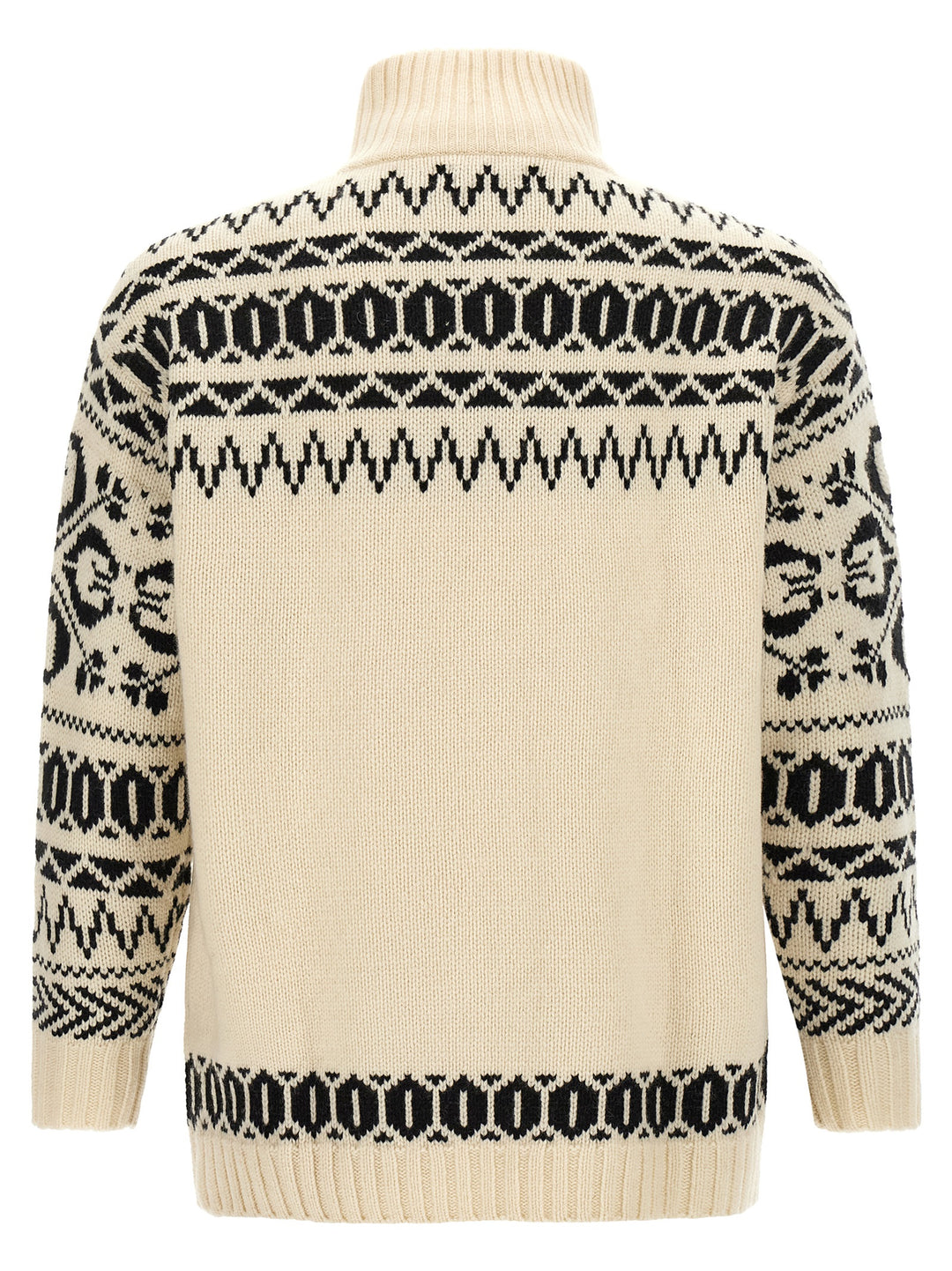 Polo Ralph Lauren Bicolor Wool Cardigan