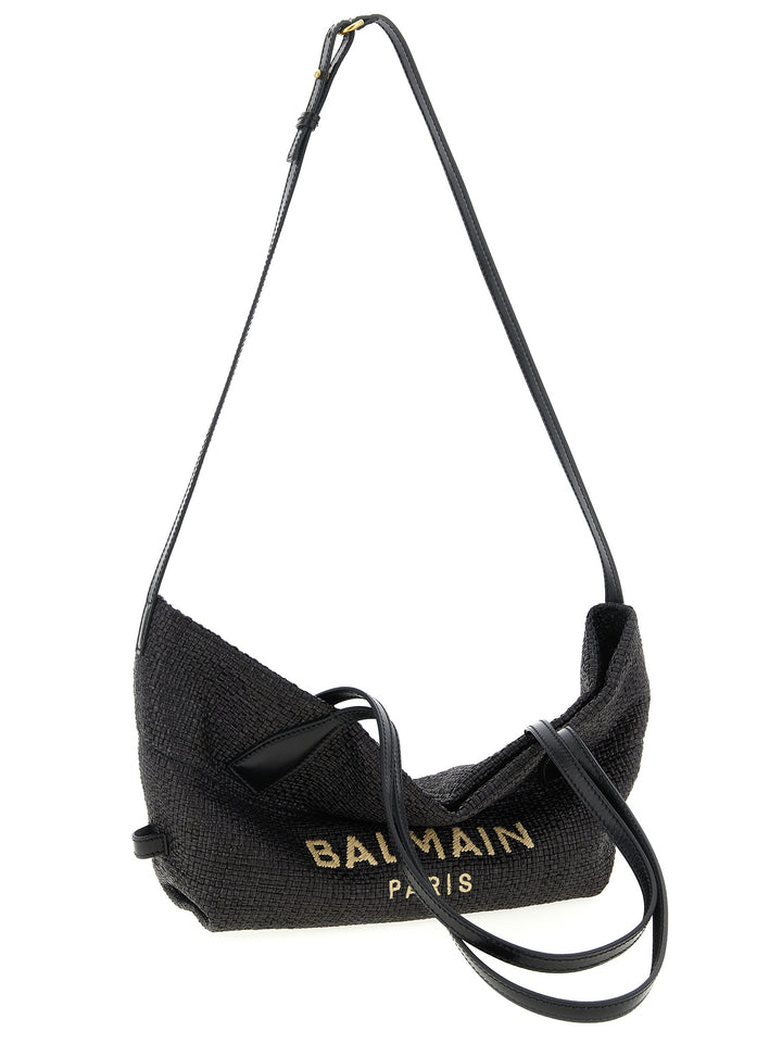 Balmain Black Polyamide Tote Bag