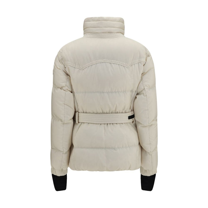 Moncler Grenoble Beige Polyester Full-Length Jacket